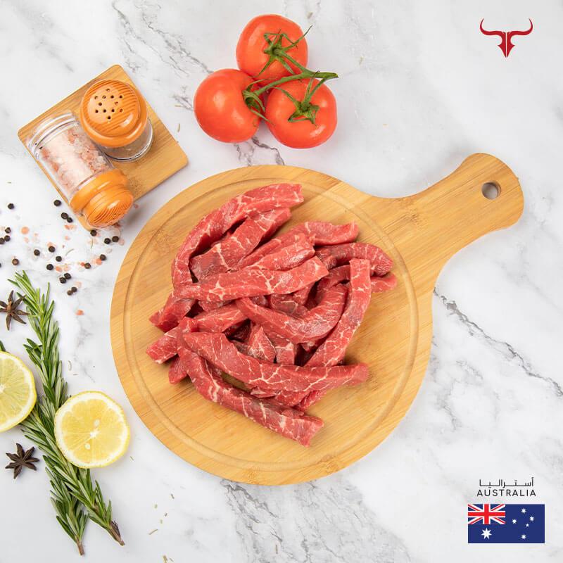 Muscat Livestock Australian Black Angus Beef 500GM AUS Grain-Fed Black Angus Beef Fondue 500gm