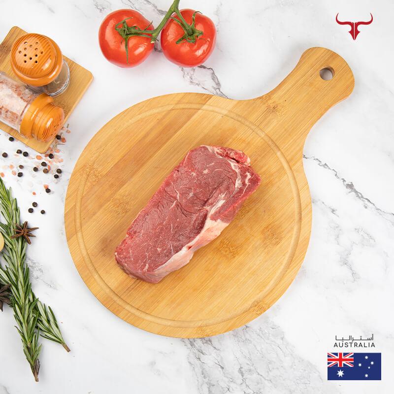 Muscat Livestock Australian Grass-fed Beef 1 steak of 250gm AUS Grass-Fed Beef Ribeye Steak