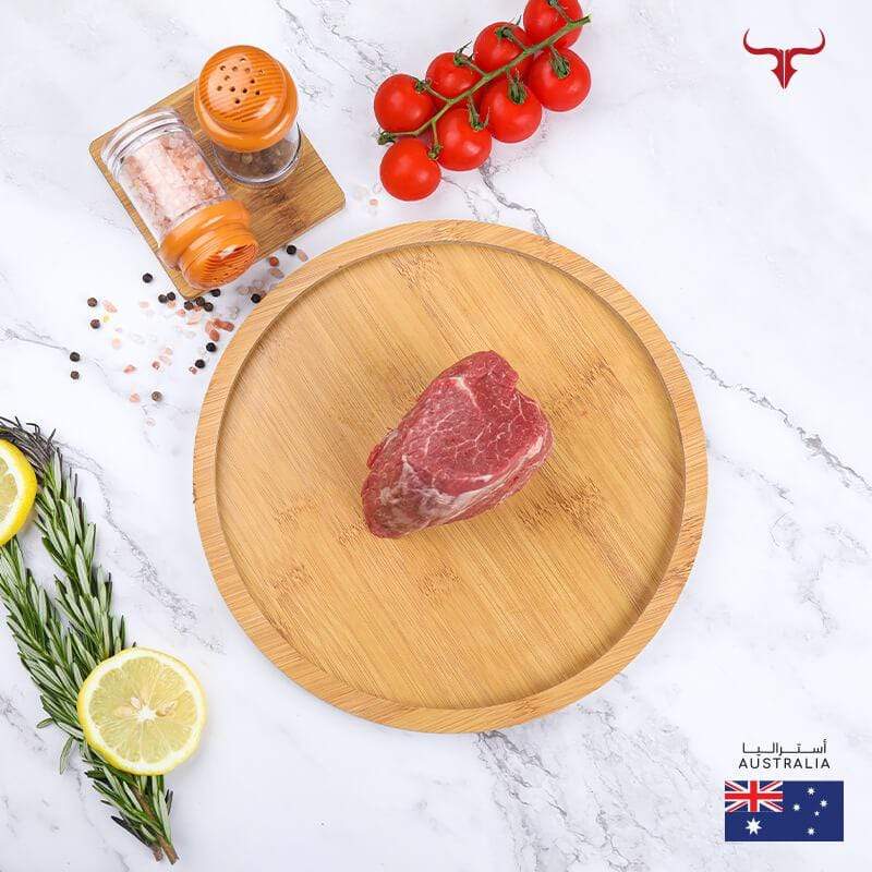 Muscat Livestock Australian Wagyu Beef 1 steak of 250gm AUS 350 Days Grain-Fed Wagyu Beef Tenderloin Steak MB 4/5