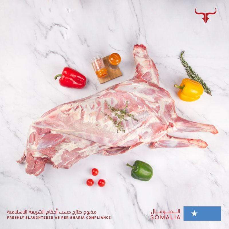 Muscat Livestock Fresh Somali Lamb SOM Fresh Whole Goat Carcass 10-12 Kg