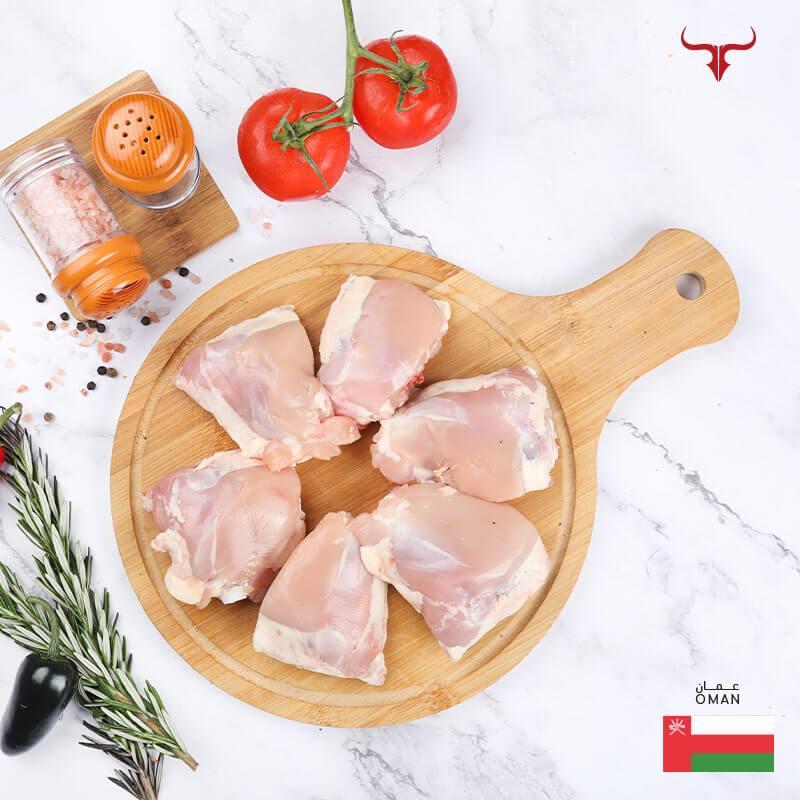 Muscat Livestock MLS Poultry Fresh Chicken Thighs 500gm