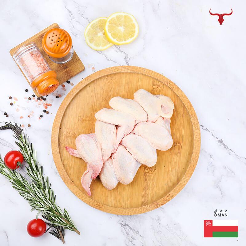 Muscat Livestock MLS Poultry Fresh Chicken Wings 500gm