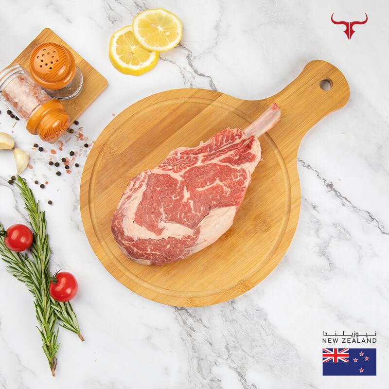 Muscat Livestock New Zealand Grass-fed Beef NZ Grass-Fed Beef Bone-in Ribeye Steak x 1 steak