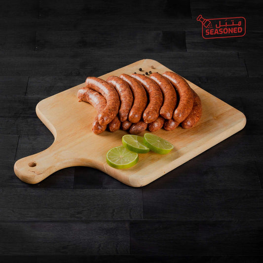 Muscat Livestock Seasoned NZ Grass-Fed Beef / Merguez Fresh Seasoned Sausages - 500gm